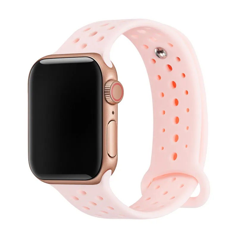 Ремешок для наручных часов Apple Watch ремешок 4/3/2/1 серии замена силиконовые