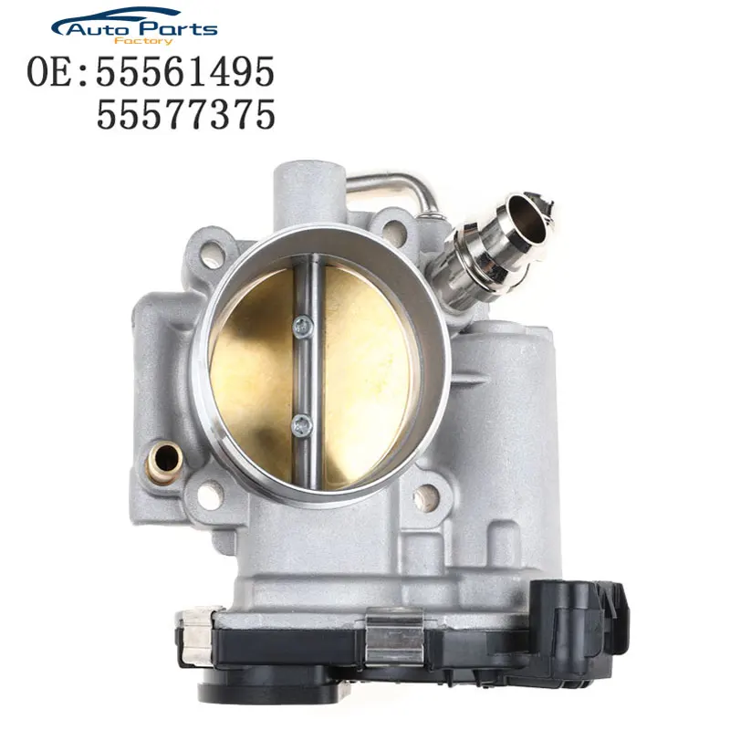 Новый корпус дроссельной заслонки в сборе для Chevrolet Aveo Aveo5 Cruze Sonic Pontiac G3 55577375 55561495 |