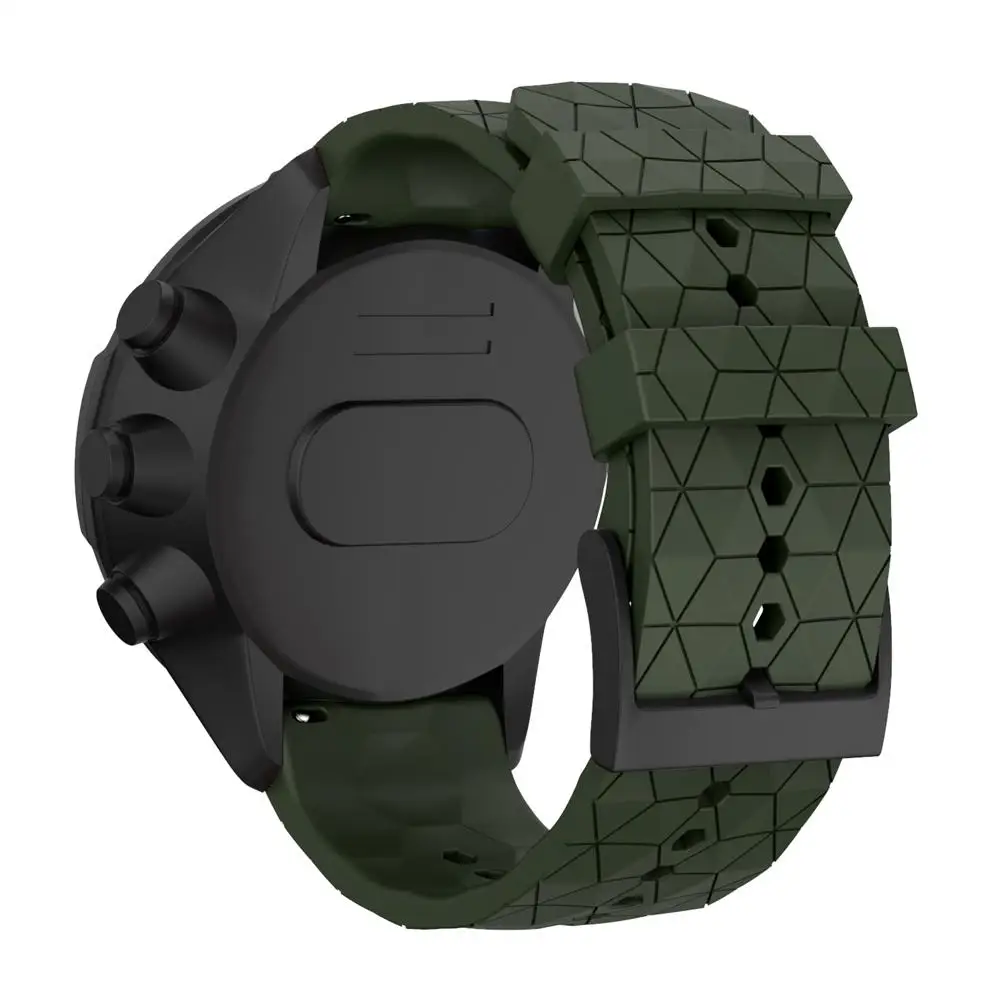 Силиконовый сменный ремешок для наручных часов Ремешок для Suunto 9 Baro титановый медный браслет совместим с Suunto Spartan Baro