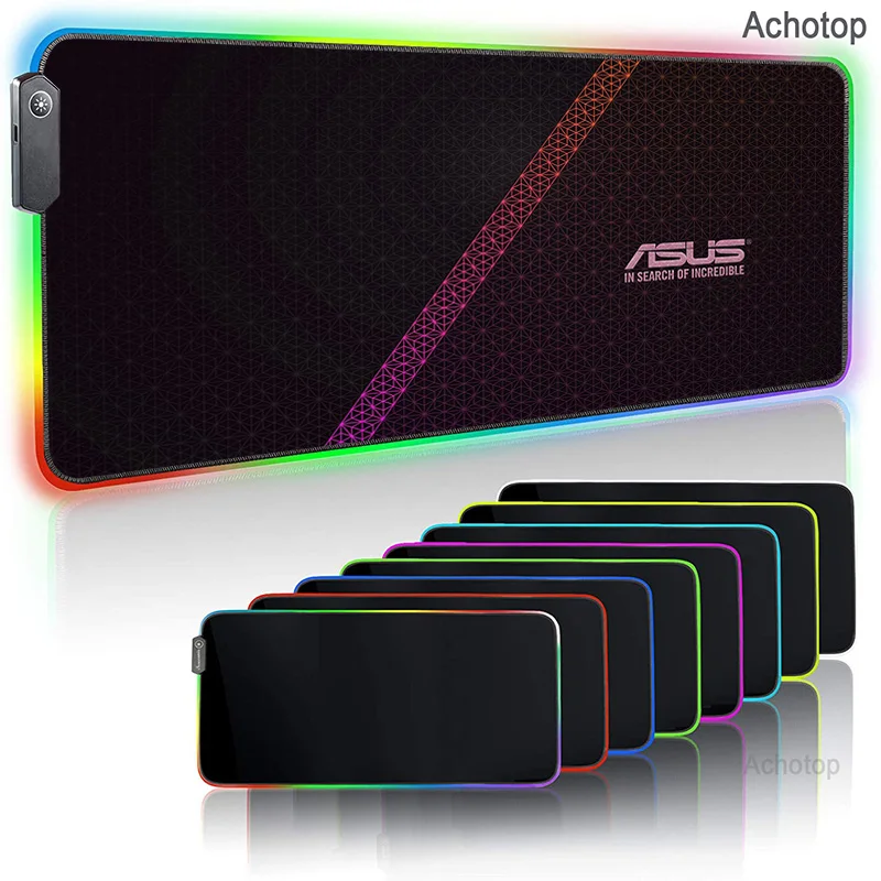 

Игровой коврик для мыши ASUS RGB, компьютерный коврик для мыши, большой коврик для мыши ROG XXL, коврики для мыши со светодиодной подсветкой, коврик...