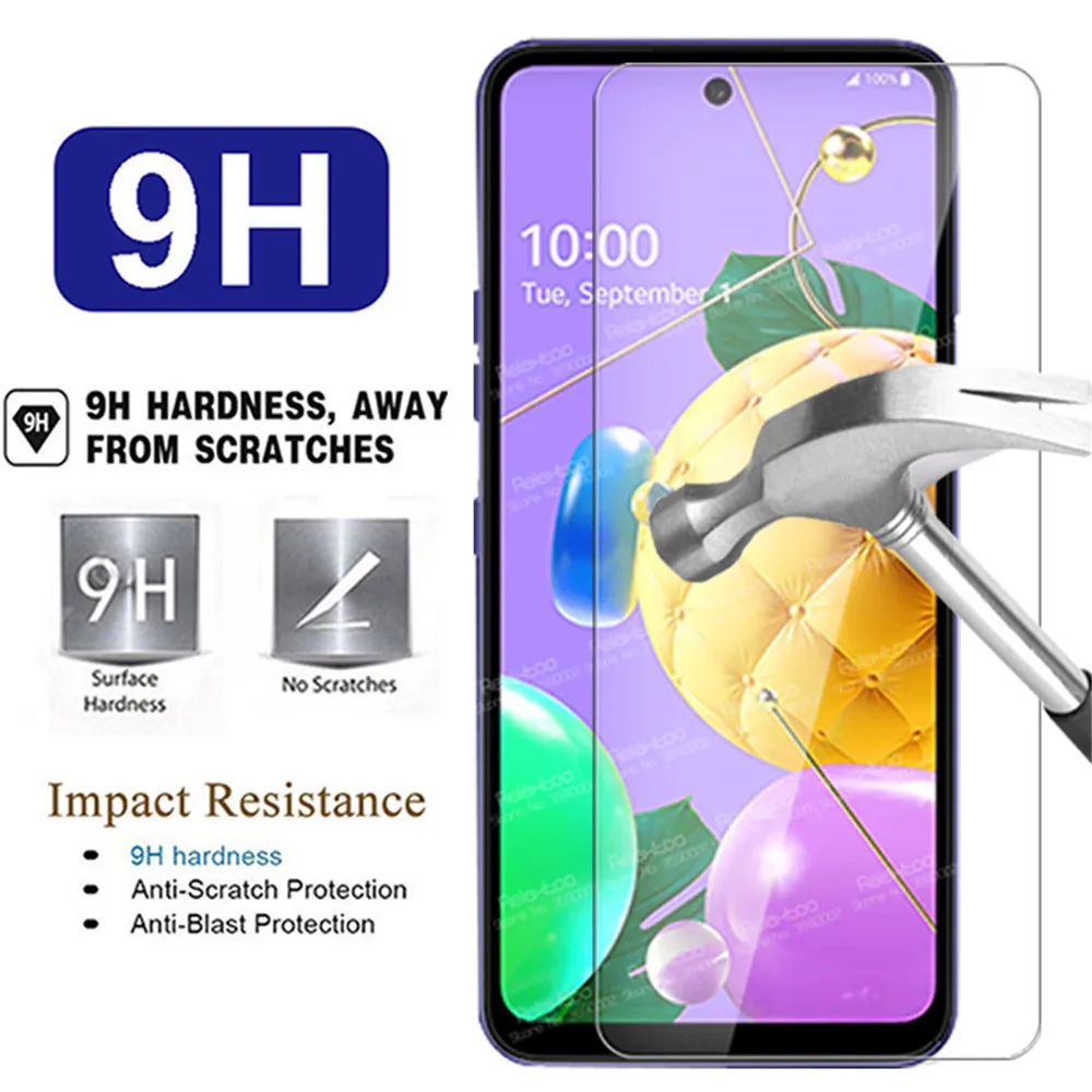 3 шт. закаленное стекло для LG Q52 K52 K42 K41S K61 K22 LGK52 LGQ52 LGK42 LGK41S LGK61 LGK22 Защитная пленка