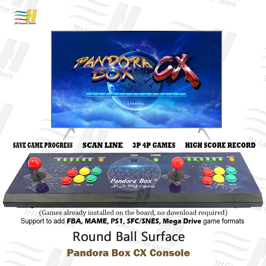 Pandora Box CX 2800 в 1 контроллер игровой консоли usb подключение 3P 4P может сохранить линию