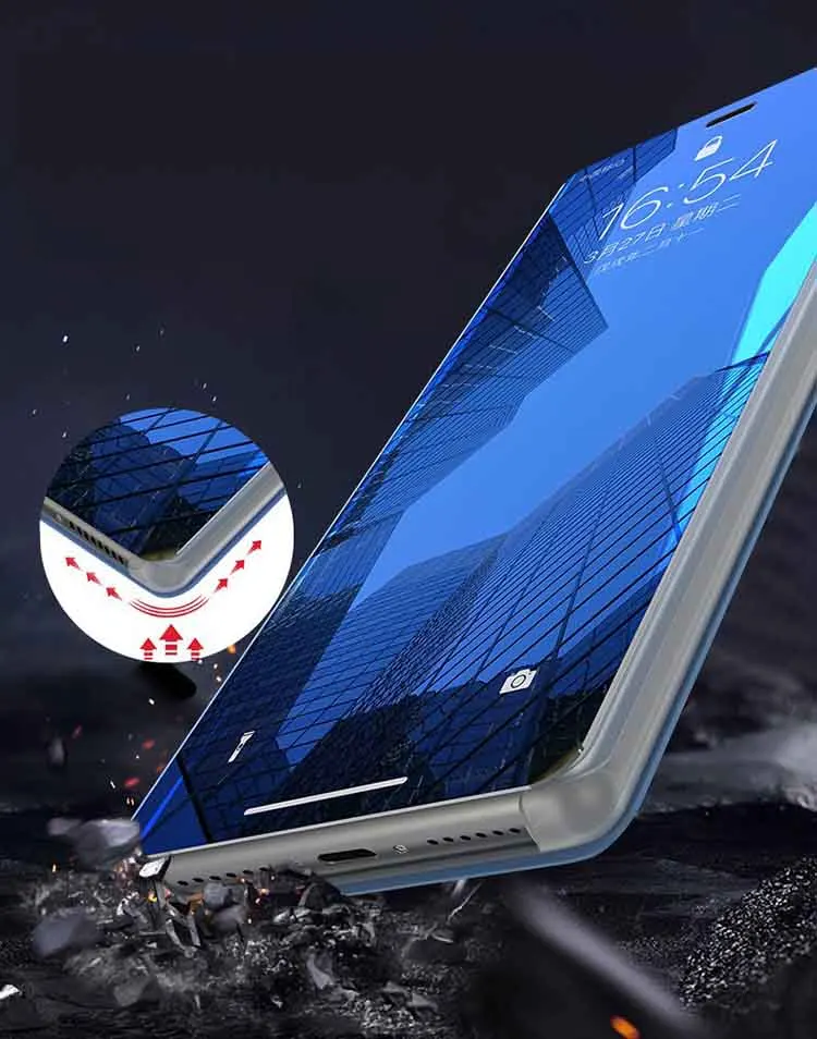 Флип-чехол для телефона iphone xr x xsmax xs Fashion Mirror apple Capa для iphone 7 8 6 6s plus 5 S роскошный блестящий Ультратонкий чехол для ПК