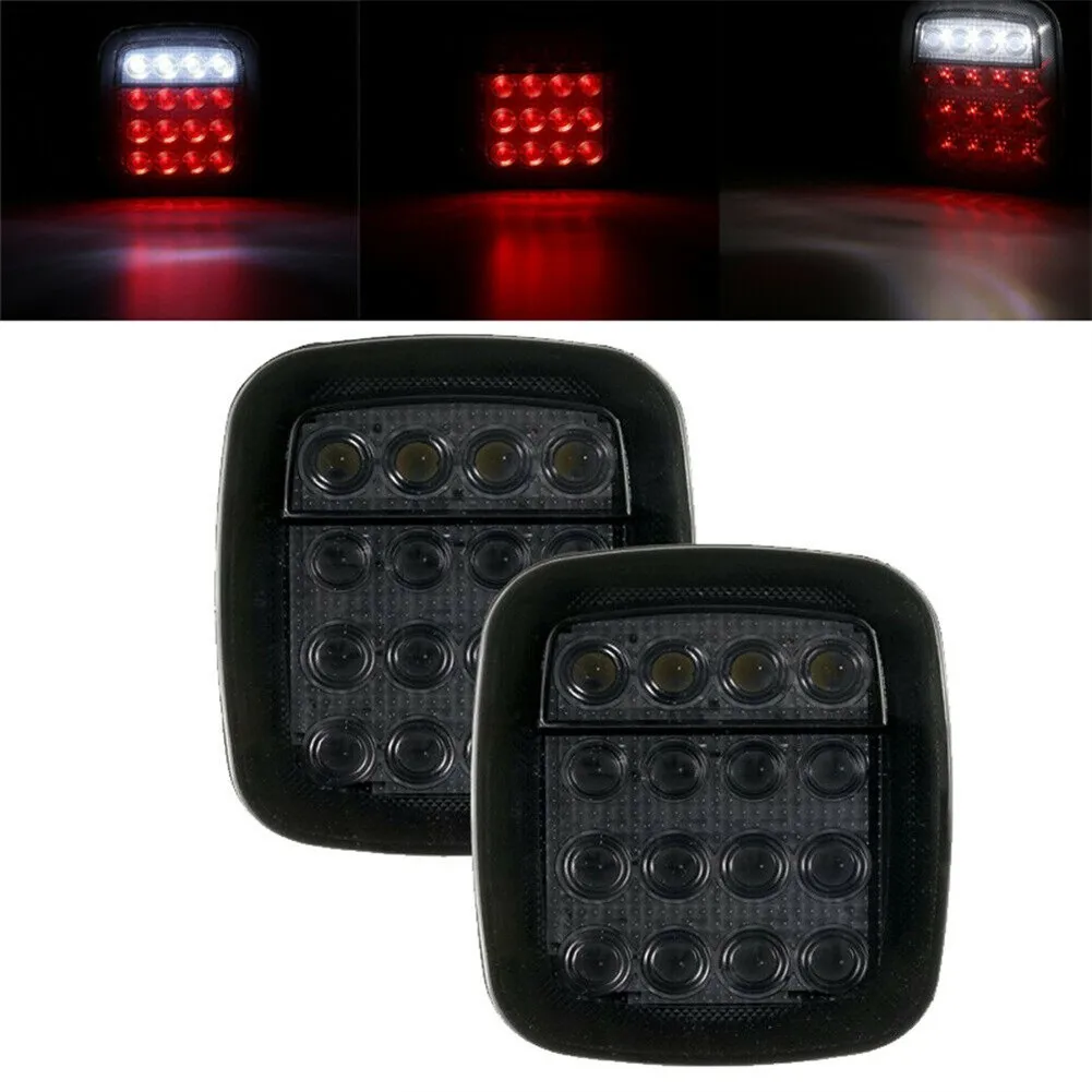 

2 шт., светодиодсветодиодный задсветильник фонари для Jeep Wrangler TJ CJ JK