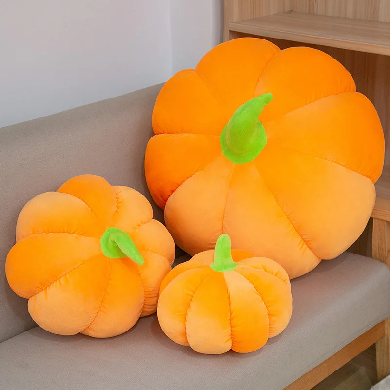 

Halloween Soft Down Cotton Pillow Pumpkin Doll Vegetable Plush Toy Birthday Gift Ragdoll