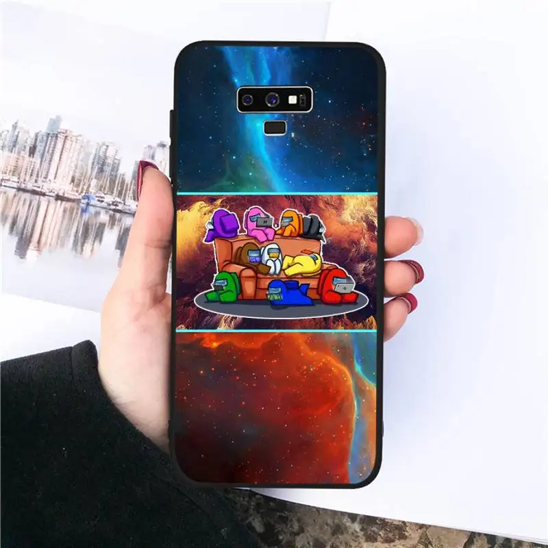 

Among Us Game Phone Case For Samsung S20 Ultra S7 edge S8 S9 S10 plus note9 10 20 A50 51 71