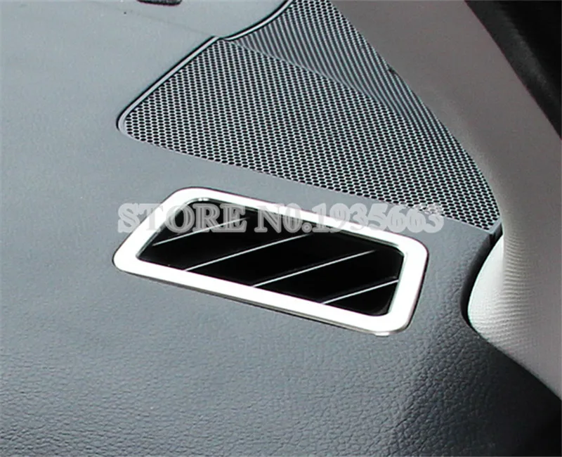 Для Subaru XV Crosstrek Interior Dashboard Air Vent Outlet Cover 2012 2017 2 шт|Лепнина для интерьера| |