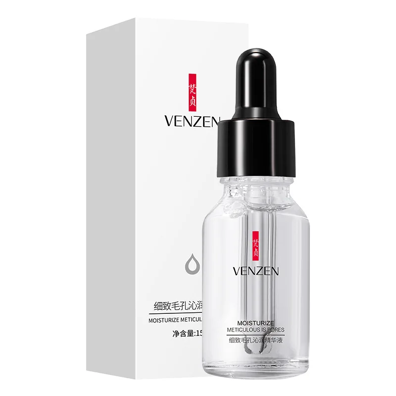 

Venzen Fine Pore Bear Gonin Essence жидкий Ниацинамид увлажняющий высокоглянцевый экстракт Оригинальное жидкое лечение лица