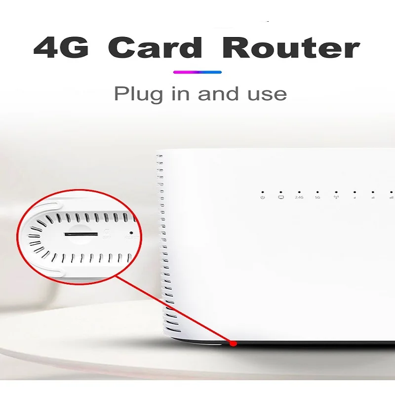

HUASIFEI 1200Mbps Gigabit 4G Router Wifi LTE Wi Fi Modem Sim Card Access Router Wifi 5 ghz 4g Mobile Hotspot Vpn Broadband CPE