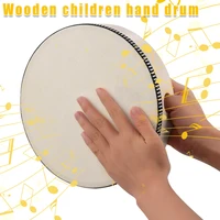 wooden hand drum childrens dance equipment percussion toy wooden frame childrens music game festival hand drum