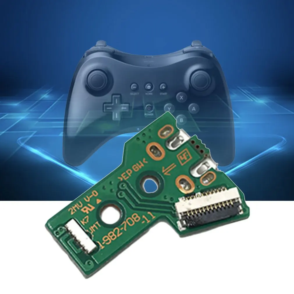Зарядка через usb Порты и разъёмы гнездо платы JDS 011 для PS4 контроллер украшенное