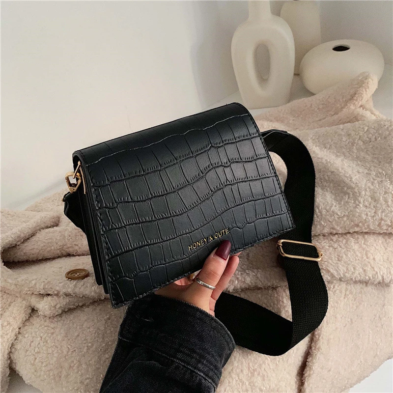 Сумки через плечо Европейская мода простые женские дизайнерские сумки новинка