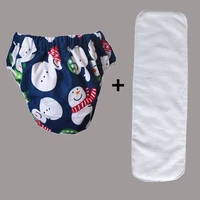 waterproof adult cloth diaper cover reusable nappy nappies washable adult diaper pants with insert 35 90kg