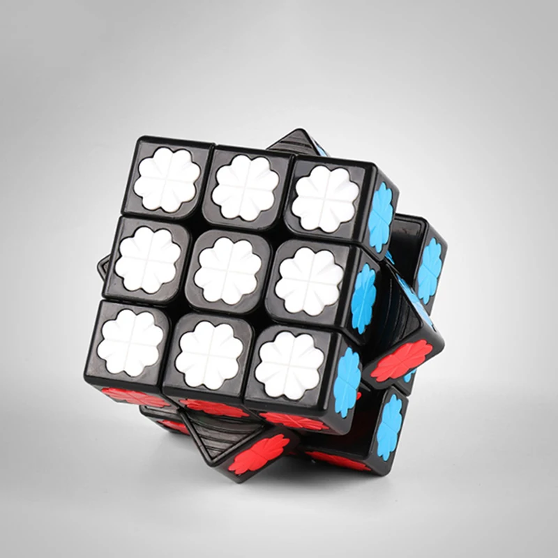 Новый Accive Moyu черный кристалл 3x3x3 магический куб скоростной пазл игрушки для детей