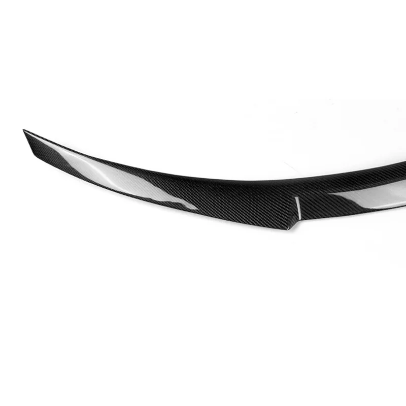 Car Spoiler Wing Carbon Fiber spoiler Styling For Maserati Quattroporte M4 2013-2018 Auto Rear Tail Modified Parts | Автомобили и