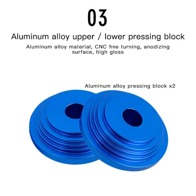 

TOOPRE Mountain bike professional Bowl set pressing tool BB central axis installation Press-in wrist set Bicycle service tools