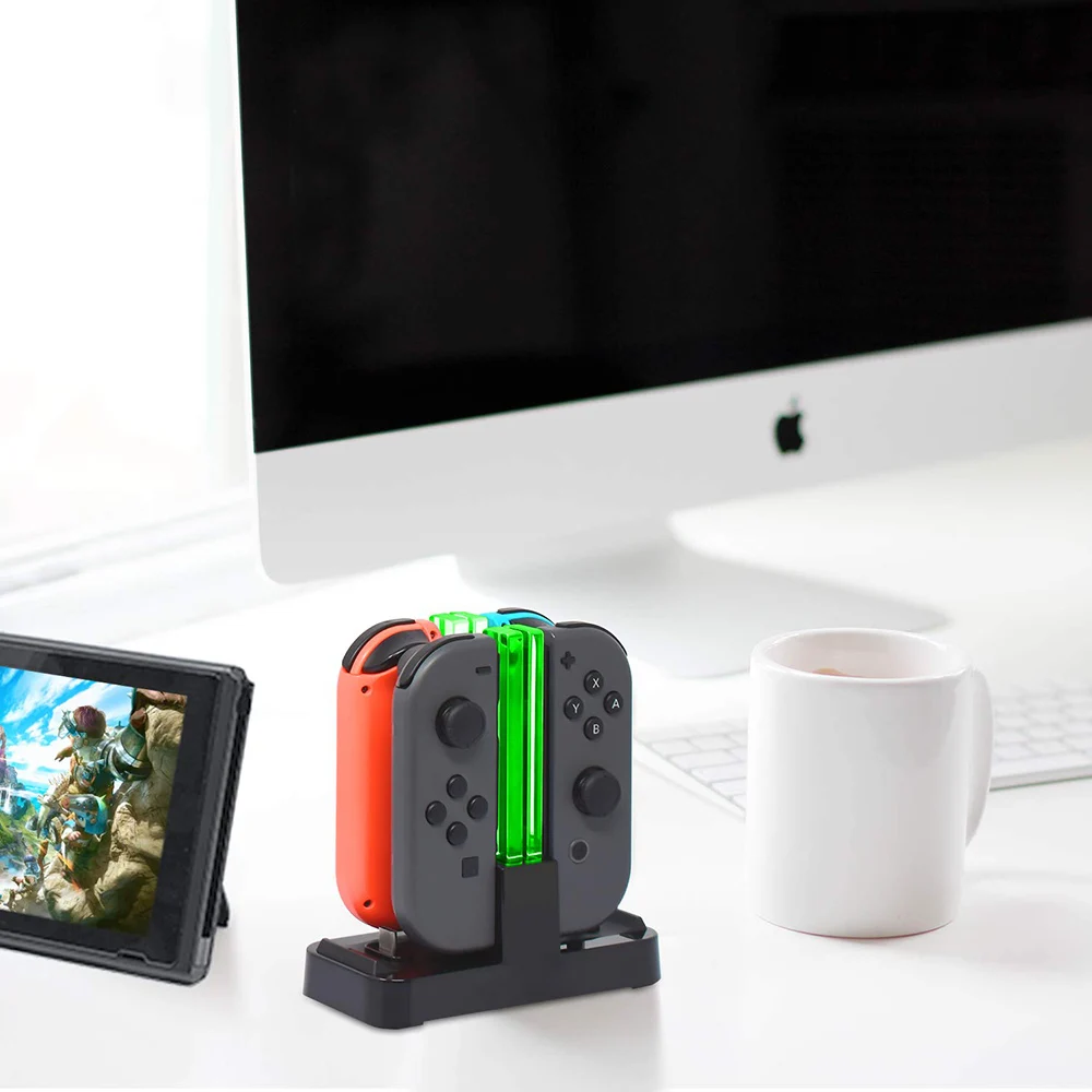 Base Support for Nintend Nintendo Switch Joycon Gamepad Dock Stand Accessories Controller Holder Joyicon Charging Game Control |
