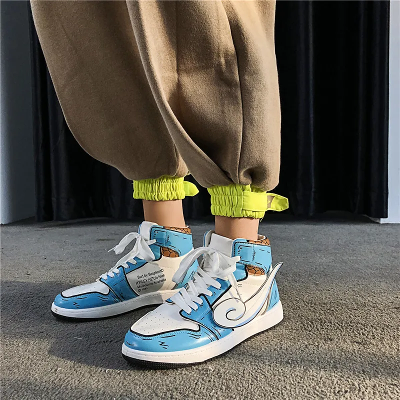 

2021 New Spring And Autumn Men's Casual Sports Shoes Fashion Wear-Resistant Cartoon Shoes Trend All-Match Casual Outdoor Shoes