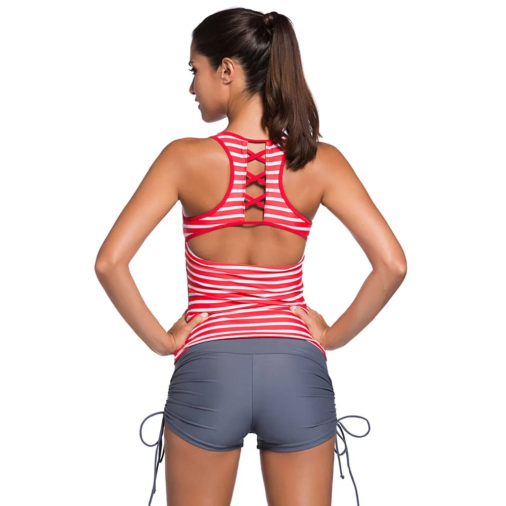 

New Conservative Bikini Fashion Printing Two-piece Swimsuit Swimsuit In Europe and The United States