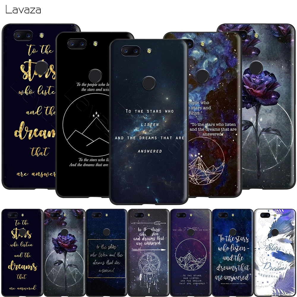 Силиконовый чехол Lavaza A Court of Mist and Fury Сара J Maas для Oneplus 7 Pro 6 6t 5 5t | Мобильные