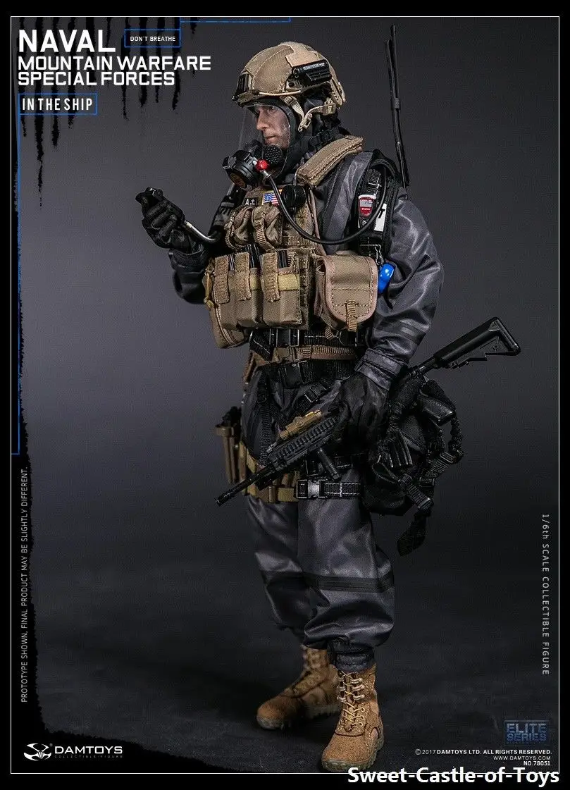 DAM 78051 1/6 DAMTOYS Военная горная война Коллекционная экшн-фигурка спецназа для