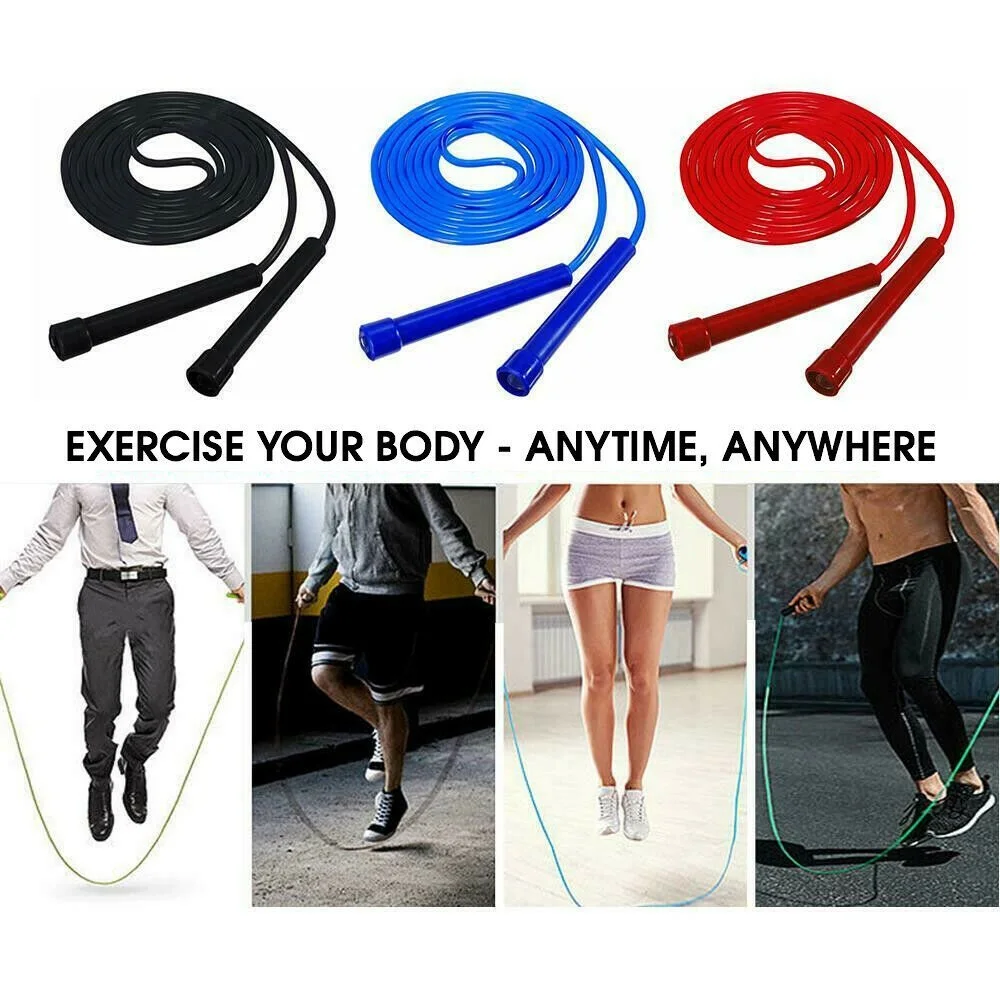 

SKIPPING ROPE SPEED JUMPING BOXING CROSSFIT WEIGHT LOSS EXERCISE ADULT JUMP MMA shape,fitness