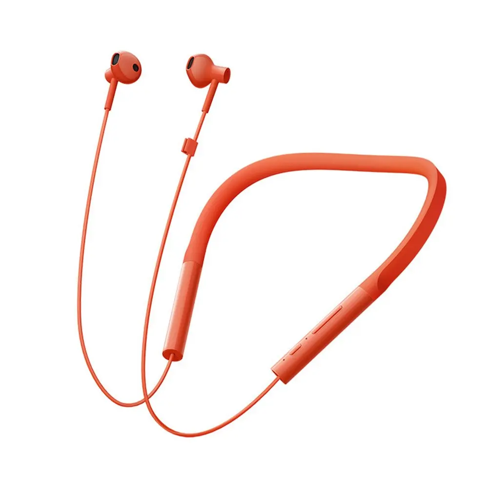 Новейшие Xiao mi воротник Bluetooth гарнитура Молодежная версия новые с шейным ободом спортивные наушники Быстрая зарядка mi беспроводные наушники D5