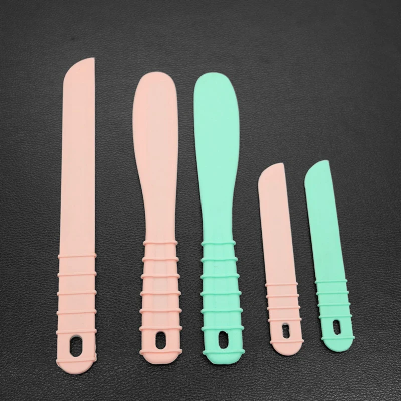 6 шт. силиконовый шпатель спиральный инструмент для DIY Кристалл эпоксидная смола