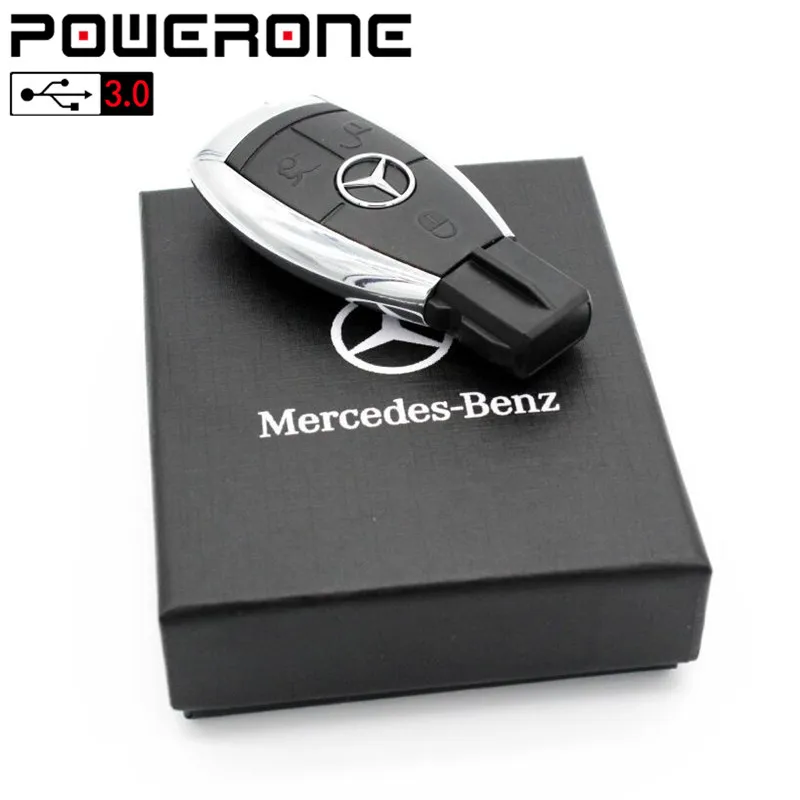 JASTER USB 3 0 Автомобильный логотип ручка-накопитель 128 ГБ флеш-накопитель 64 Mercedes Benz