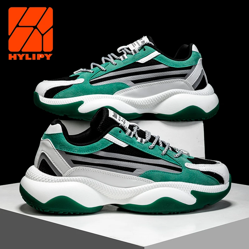 

Men's Sneakers Flying Weave Sports Shoes Comfortable Running Shoes 3 Color Outdoor Men Athletic Shoes TPU Outsole Size 39-46