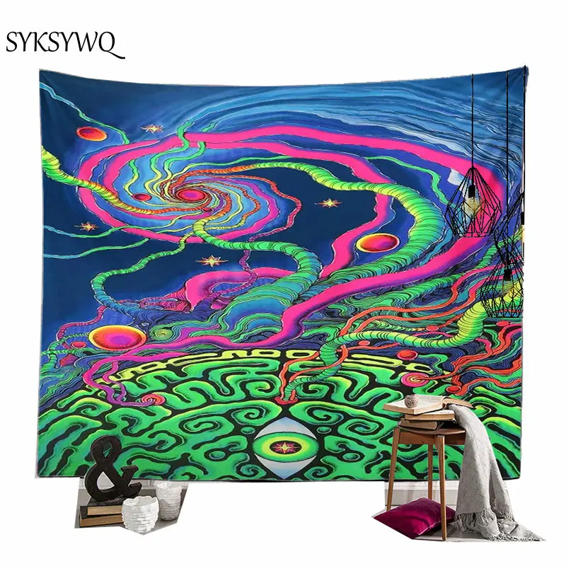 

witchcraft tapestry bohemian decor wall hanging carpet wandkleed new arrival tapiz mandala wall blanket