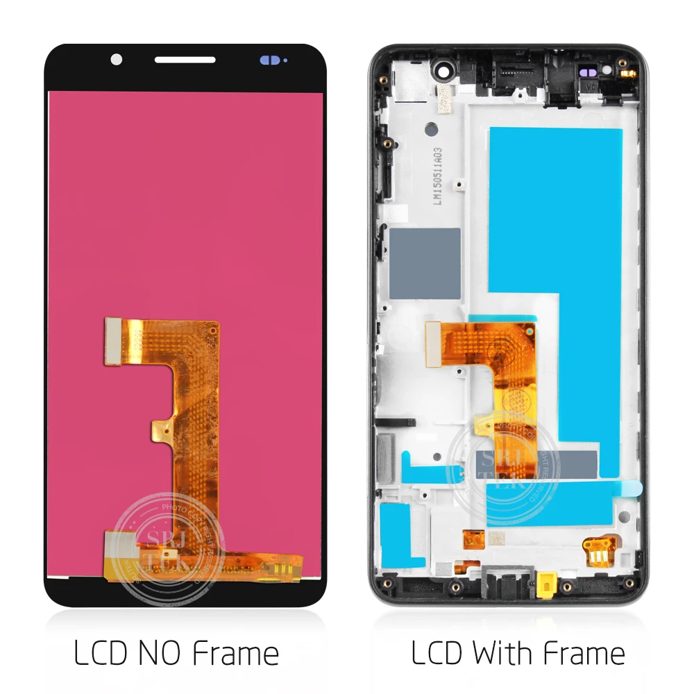 ЖК-дисплей Srjtek для Huawei Honor 6 панель с сенсорным экраном дигитайзер 5 0 дюйма полная