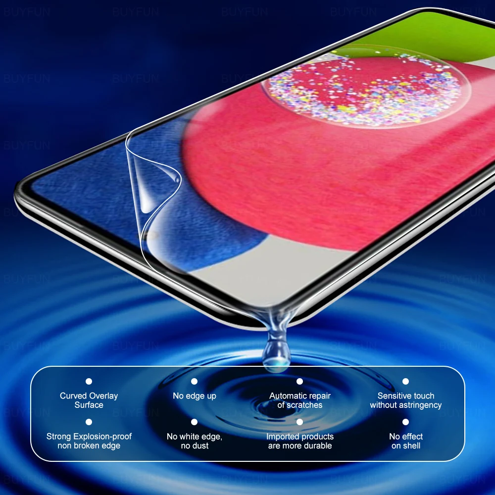 Гидрогелевая пленка для Samsung Galaxy A52S Защитная экрана A 52 S A52 S52 не стекло 2 шт. |