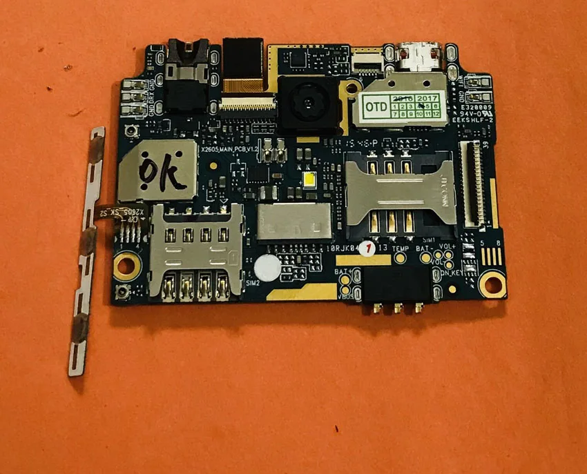 Б/у оригинальная материнская плата 1 ГБ ОЗУ + 8 Гб ПЗУ для Leagoo Elite 6 Бесплатная