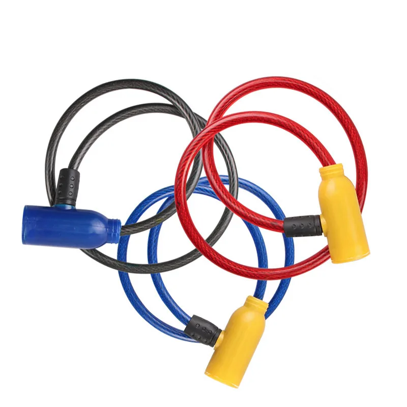 

Cycling 8x640mm Cable Anti-theft Bike Bicycle Scooter Safety Lock With 2 Keys Mtb Road Motorcycle Bike Equipment#30