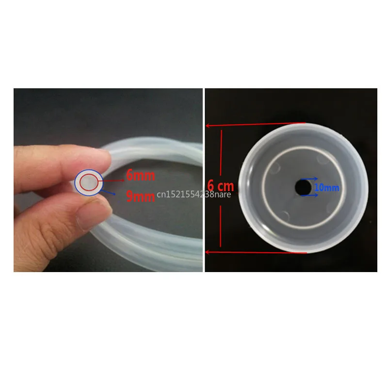 Аксессуары для дозатора воды силиконовый шланг пищевого качества длина 13 см