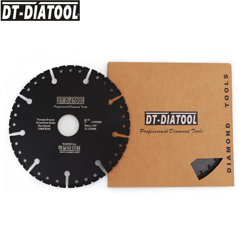 1 шт. 125 мм/5 &quotвакуумная пайка алмазная пила Лезвие для всех целей режущий диск