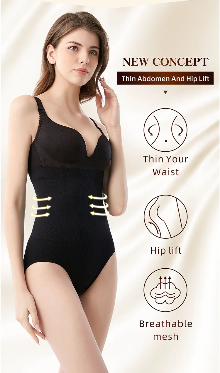 

Korsett Seamless Body Shapewear Buttock Open Hip Shaping Women High Waist Panties Butt Lifter Trainer Shaper Tummy Fibia cintura