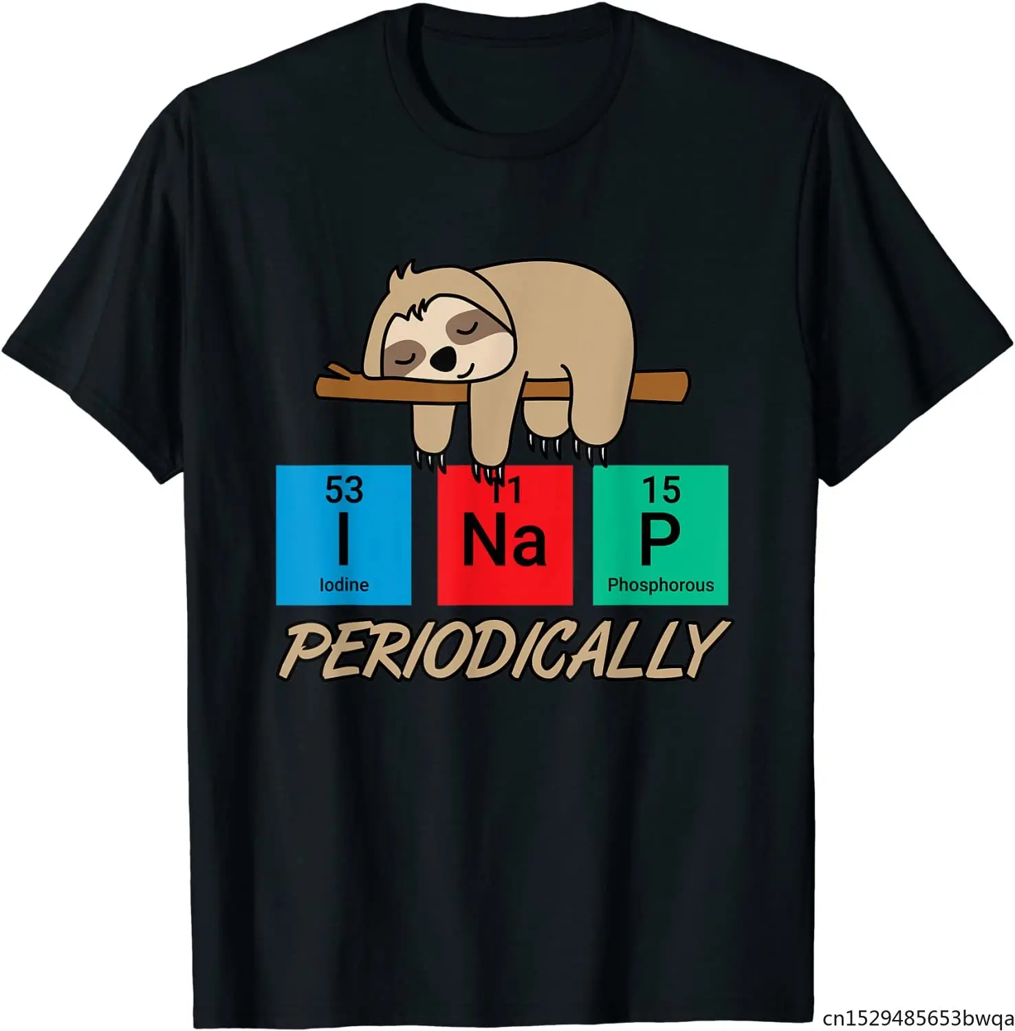 

Забавная футболка с надписью «Sloth I Nap периодически Science Humor»