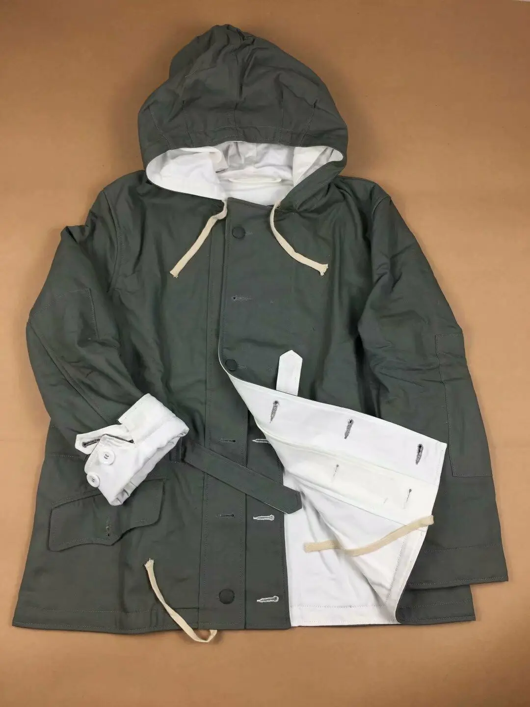 Немецкая Элитная серая Военная Униформа времен Второй мировой войны зимняя