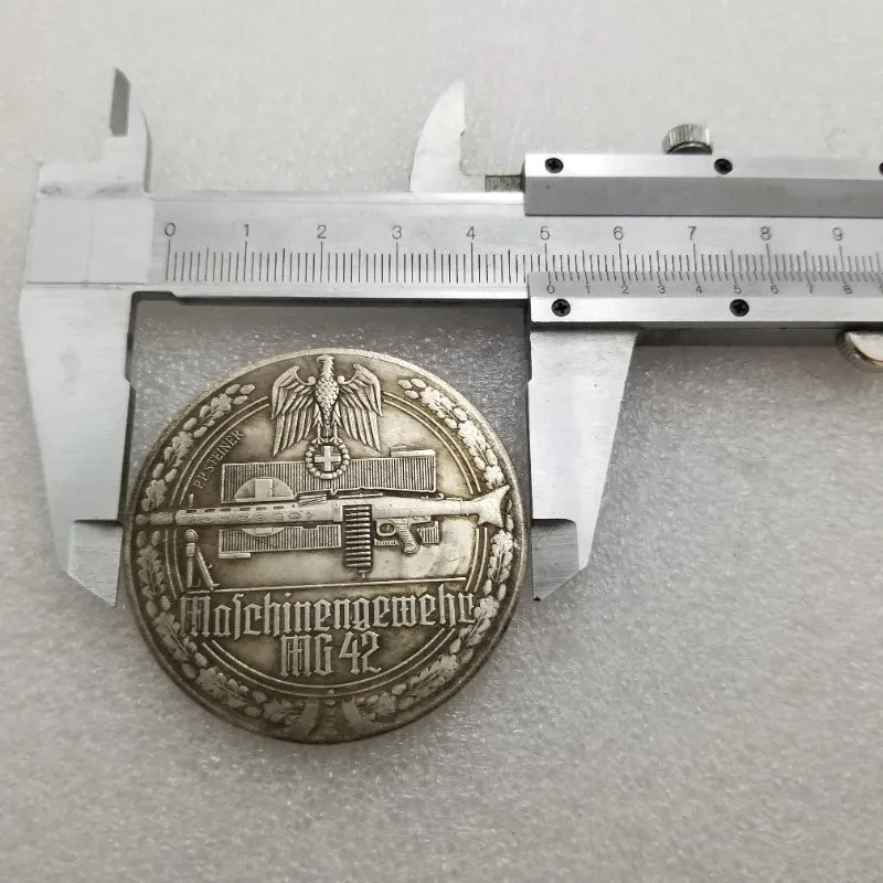 Памятные монеты в античном немецком стиле с крестом и орлом 1939-1945 WW2 украшение