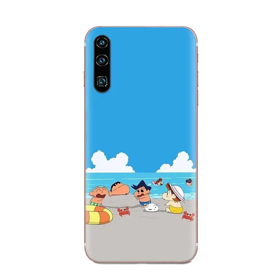 Карикатурный карандаш Шин - для Galaxy Grand A3 A5 A7 A8 A9 A9S On5 On7 Plus Pro Star 2015 2016 2017 2018 TPU милый скин.