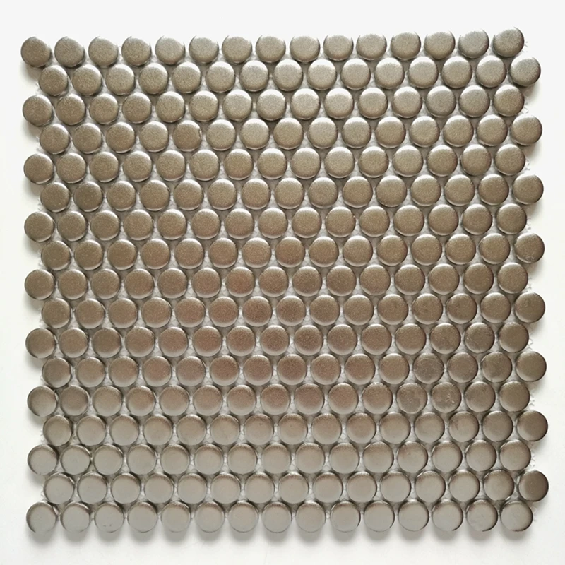 Круглая Глянцевая/стандартная керамическая мозаичная плитка