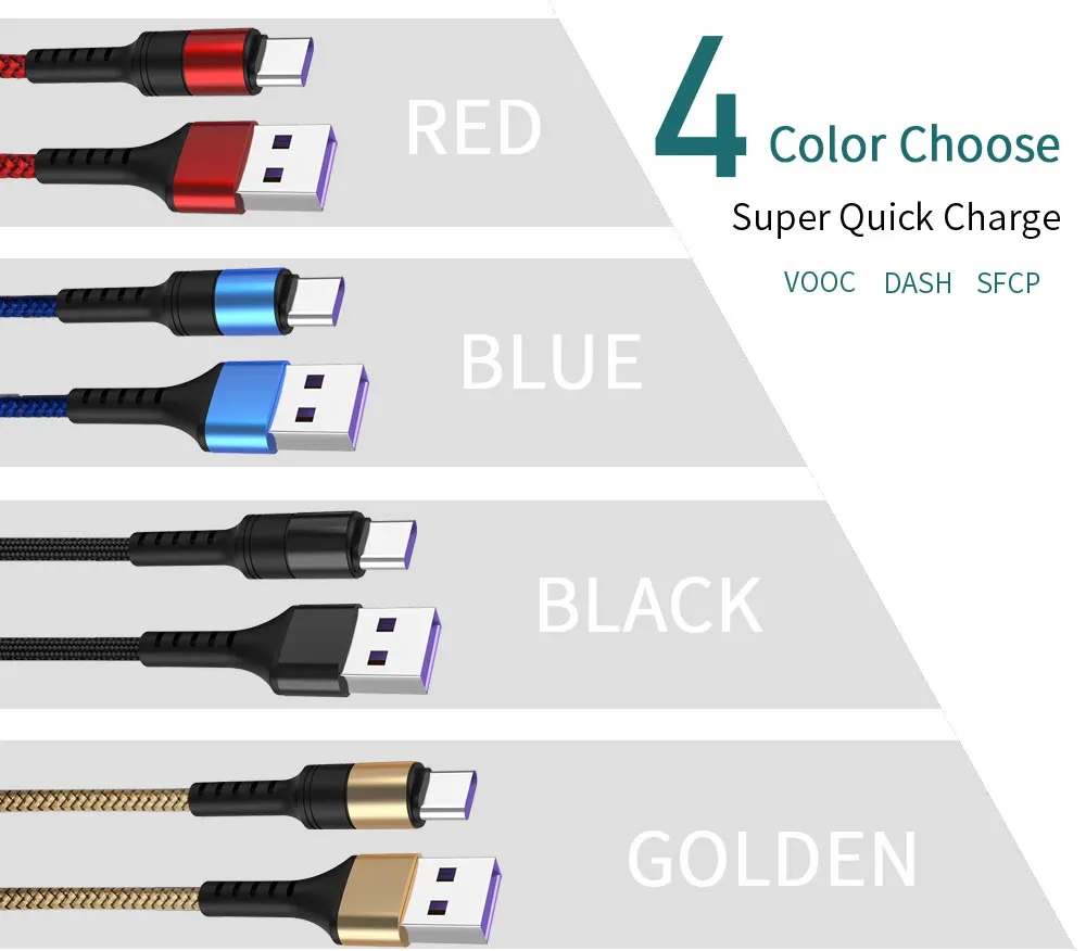 Кабель usb type-C для huawei mate 30 P30 P20 Pro Lite 5A шнур для быстрой зарядки samsung Xiaomi Redmi Note 7 USBC кабель type-C