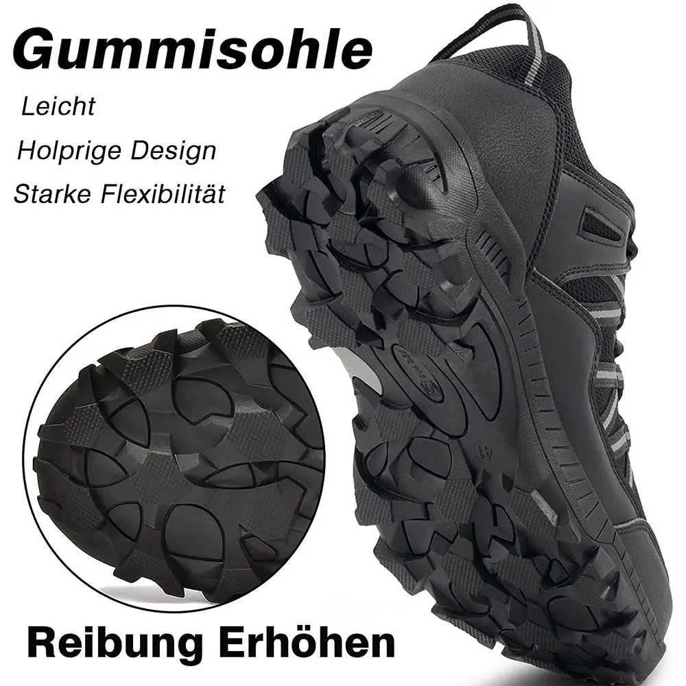 JACKSHIBO Hiking Shoes For Men Women New Mesh Breathable Mountain Climbing Trekking Boots Outdoor Sports Sneakers Summer 37-48