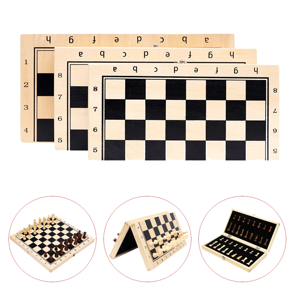 

Super Magnetic Wooden Chess Backgammon Checkers 3 in 1 Chess Game Ancient Chess Travel Chess Set Wooden Chess Piece Chessboard