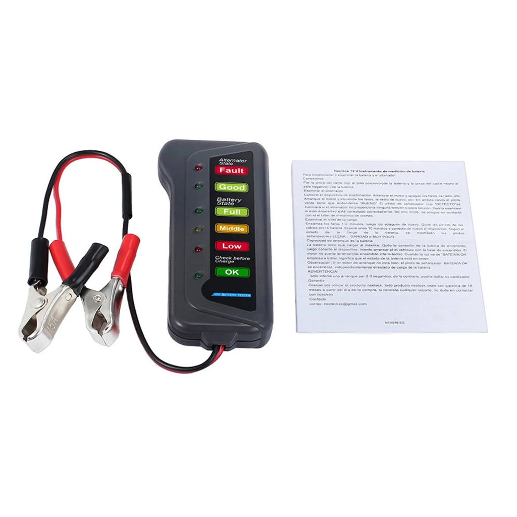 

Auto Battery Charging Auto Battery Starter And Charger Diagnostic Analyzer Meter