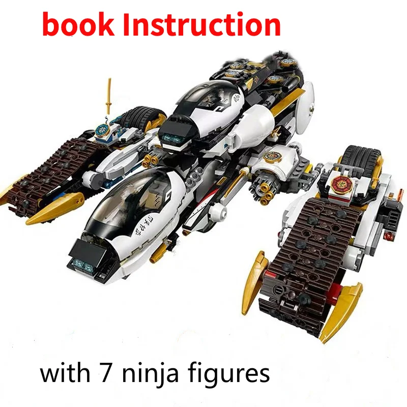 

In Stock Ultra Stealth Raider With Mini Figures Building Blocks Compatible 70595 Bricks Education Toys For Children Gift