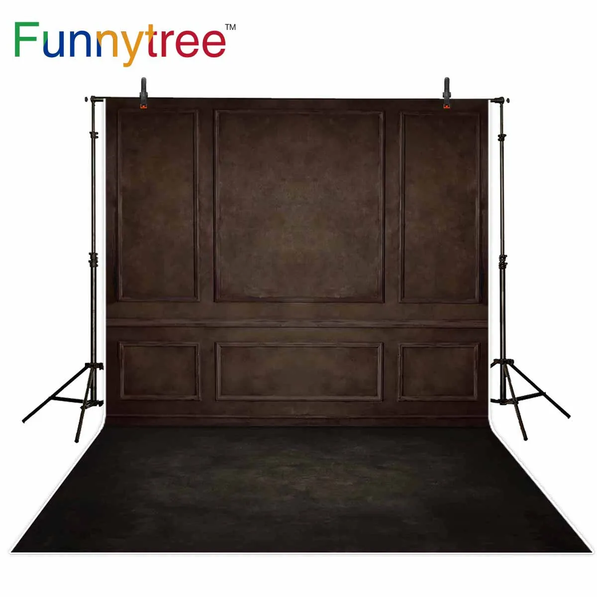 Funnytree фотостудия фото коричневый Дворцовая стена фон для свадебной фотосъемки в