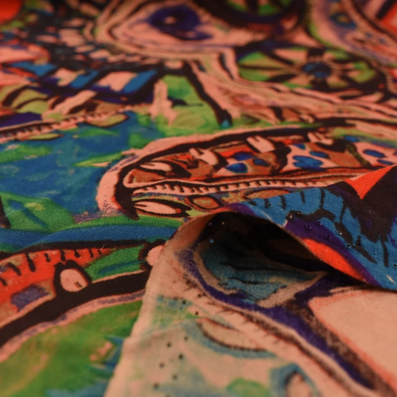 Серия в национальном стиле хлопчатобумажная Поплиновая Ткань для шитья